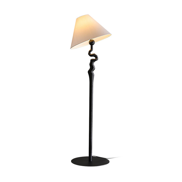 Serpentine Twist Floor Lamp 19.7"