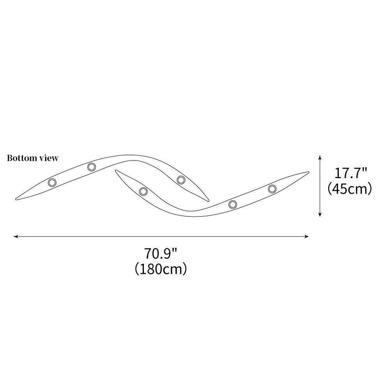 Shadow Dart Chandelier