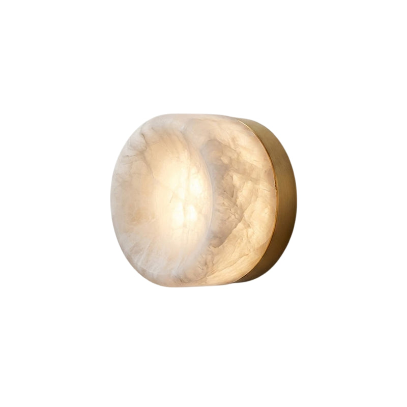 Shadow Ring Alabaster Wall Sconce