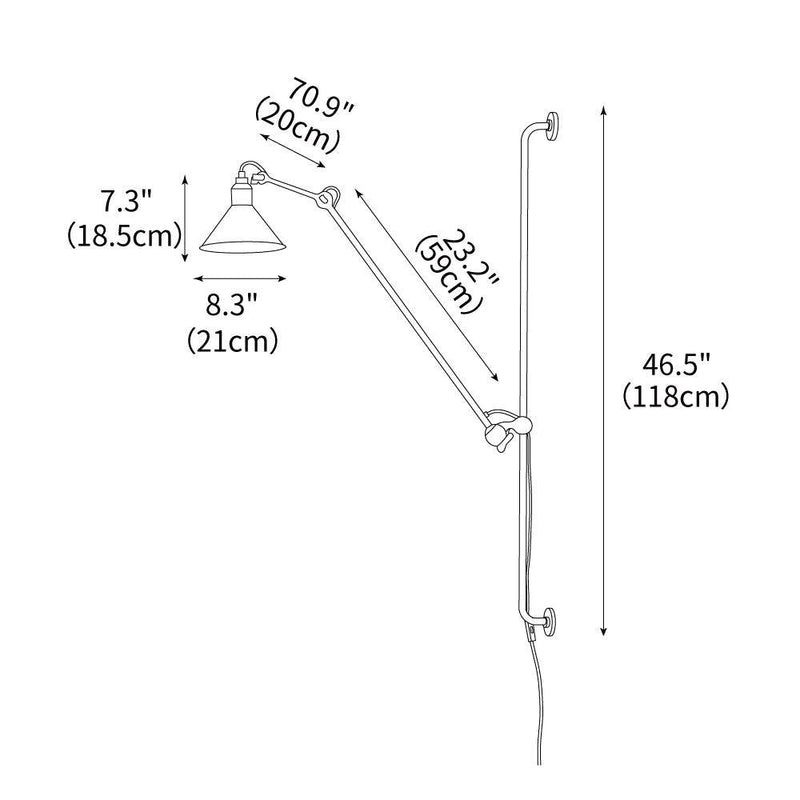 Versa Glide G214 Wall Light