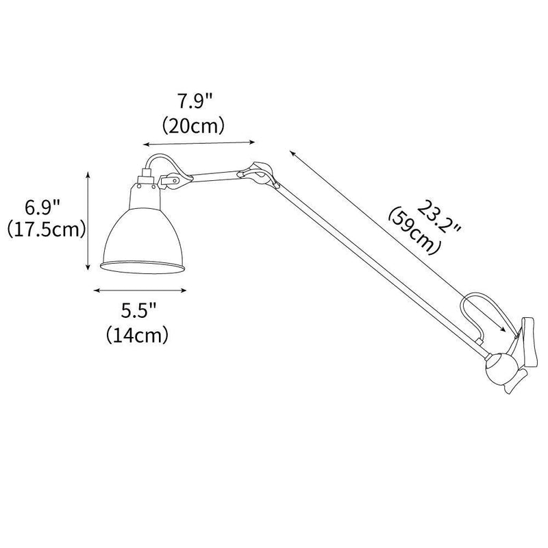 Versa Glide G222 Wall Light