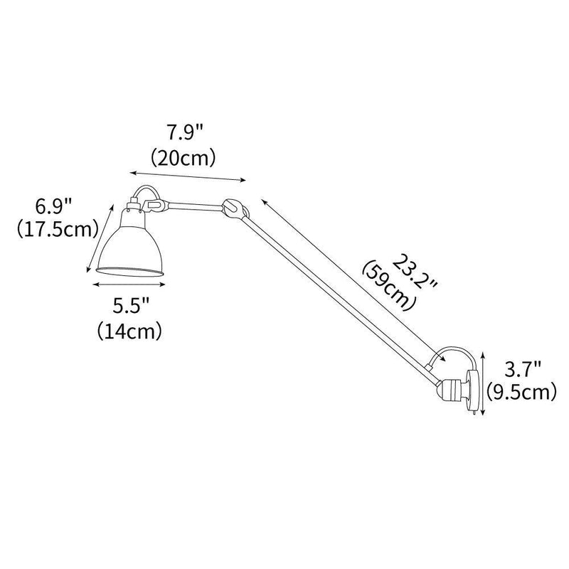 Versa Glide G304 Wall Light