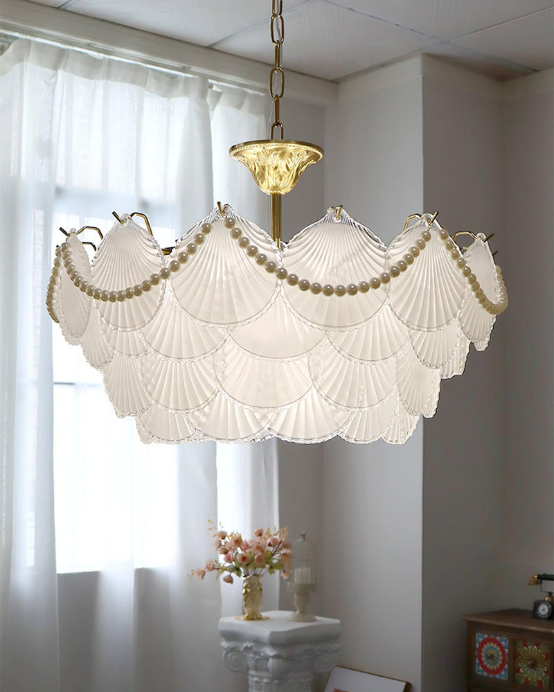 Shell Pearl Chandelier