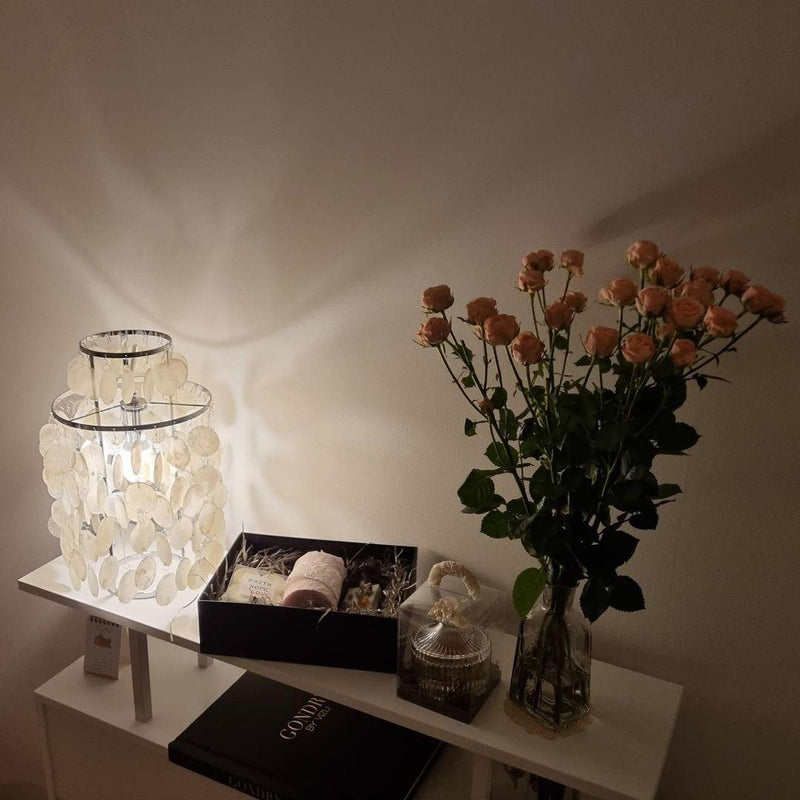 Shell Table Lamp 11.8"
