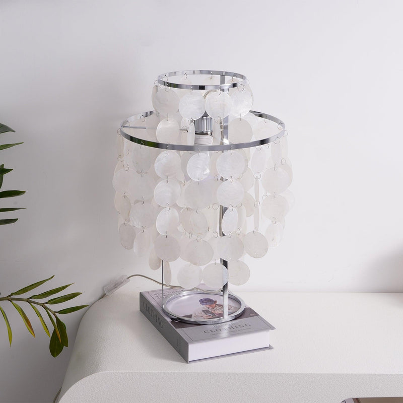 Shell Table Lamp 11.8"