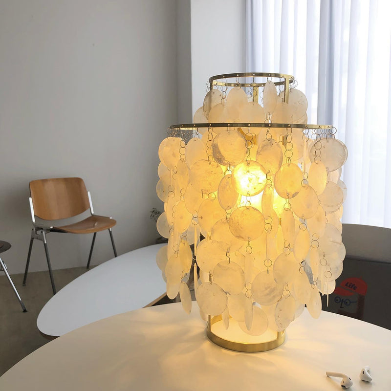 Shell Table Lamp 11.8"