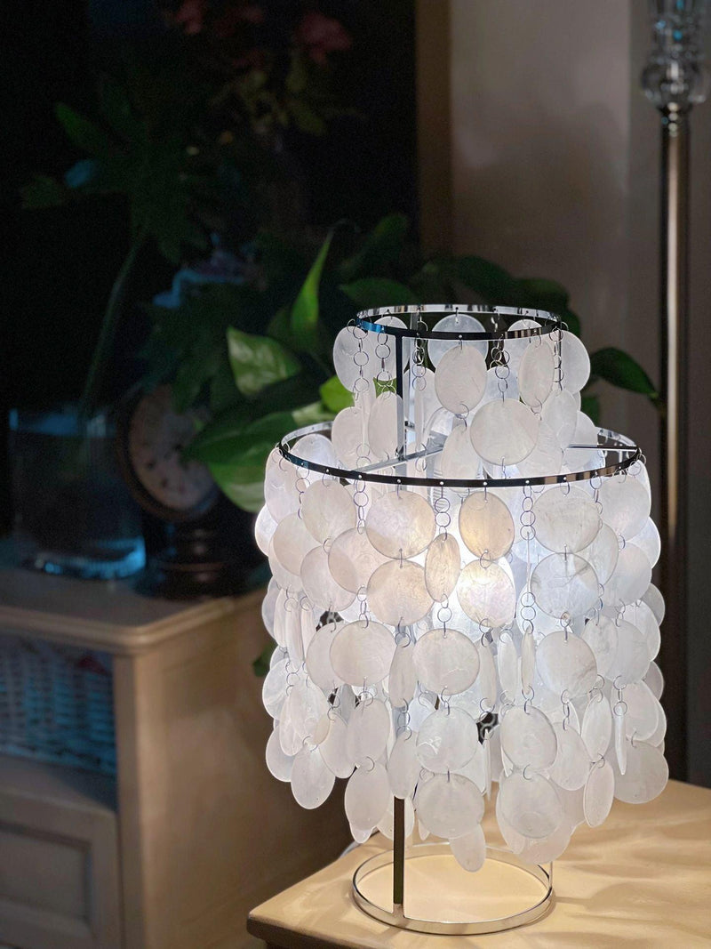 Shell Table Lamp 11.8"