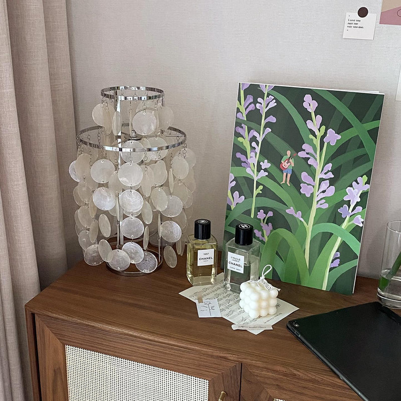 Shell Table Lamp 11.8"