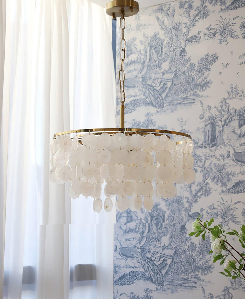 Shell Wind Chime Chandelier