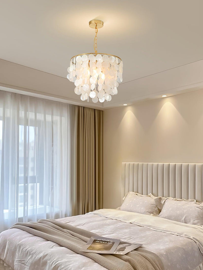 Shell Wind Chime Chandelier