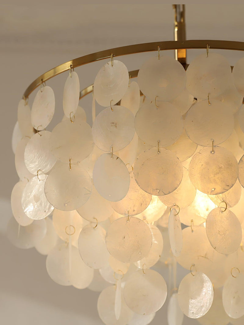 Shell Wind Chime Chandelier