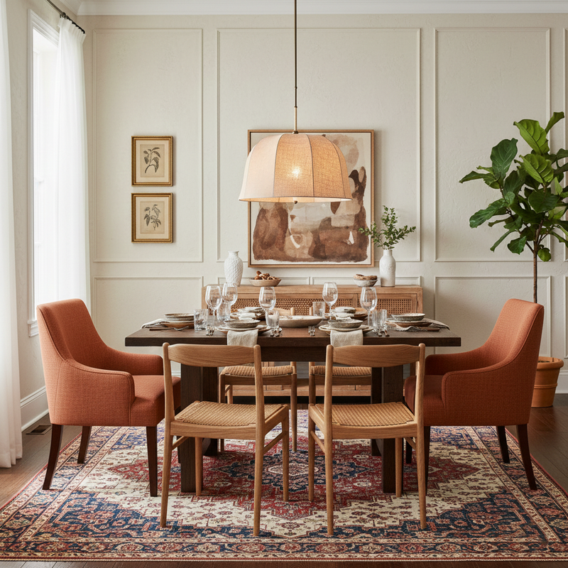 Sienna Linen Pendant Lamp