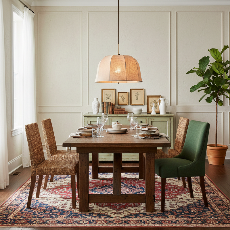 Sienna Linen Pendant Lamp