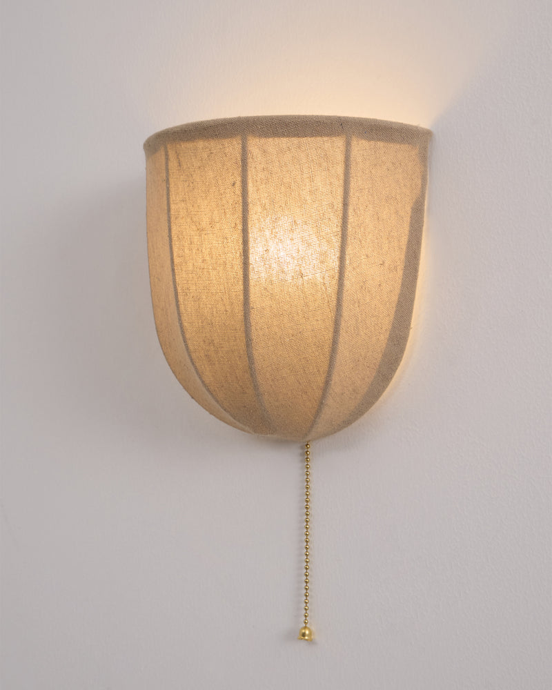 Sienna Linen Wall Sconce 7.1"