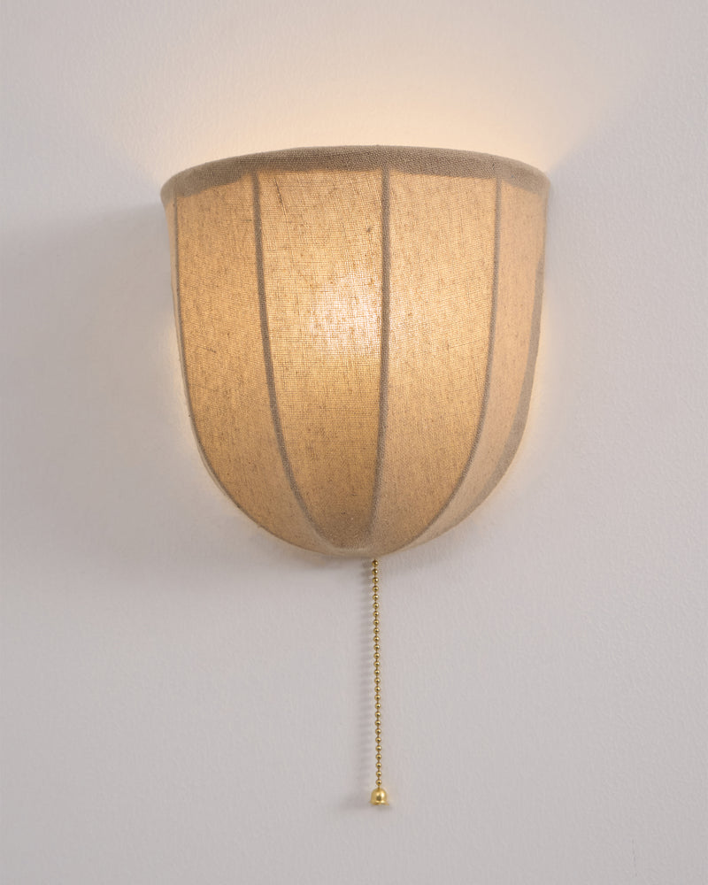 Sienna Linen Wall Sconce 7.1"