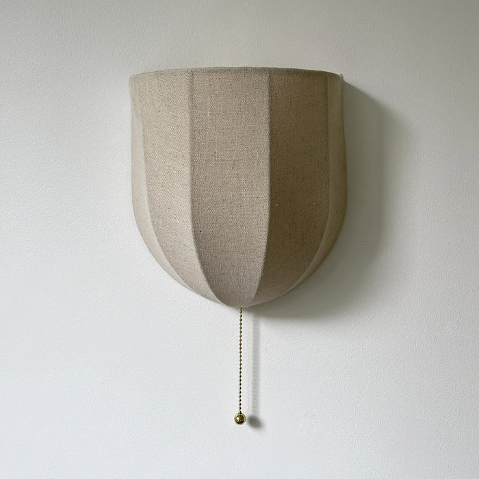 Sienna Linen Wall Sconce 7.1"