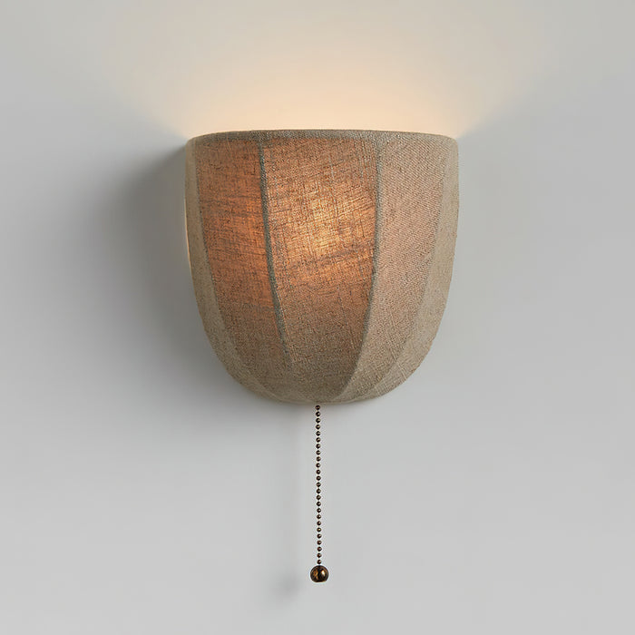 Sienna Linen Wall Sconce 7.1"