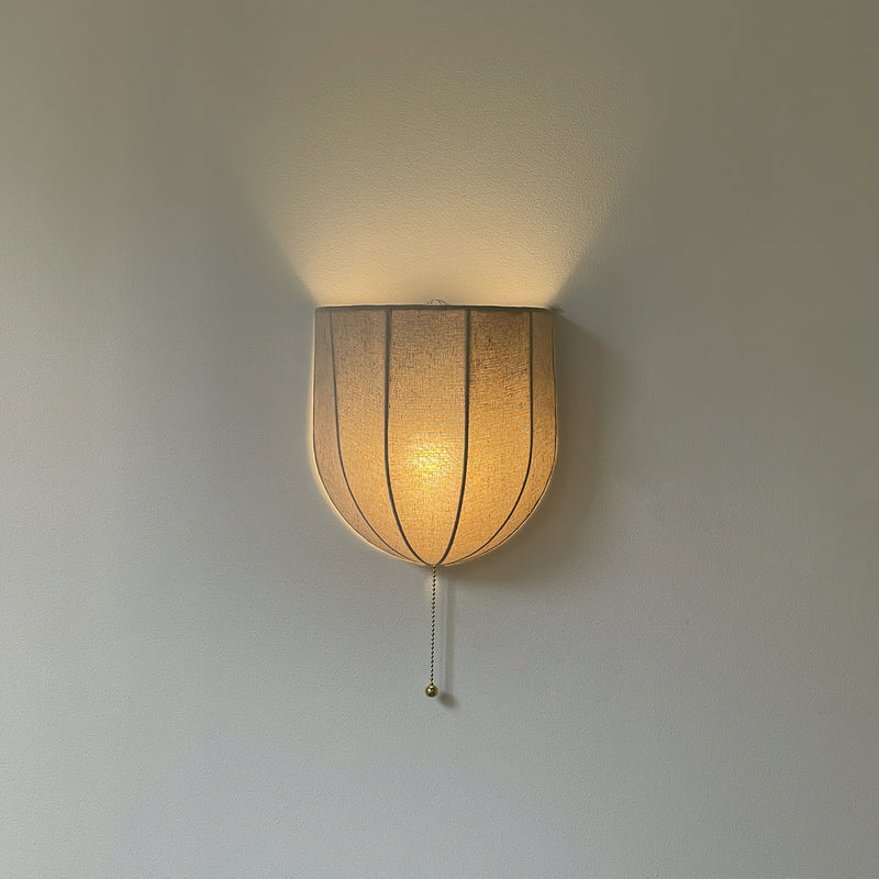 Sienna Linen Wall Sconce 7.1"