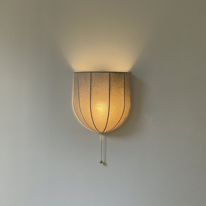 Sienna Linen Wall Sconce 7.1"