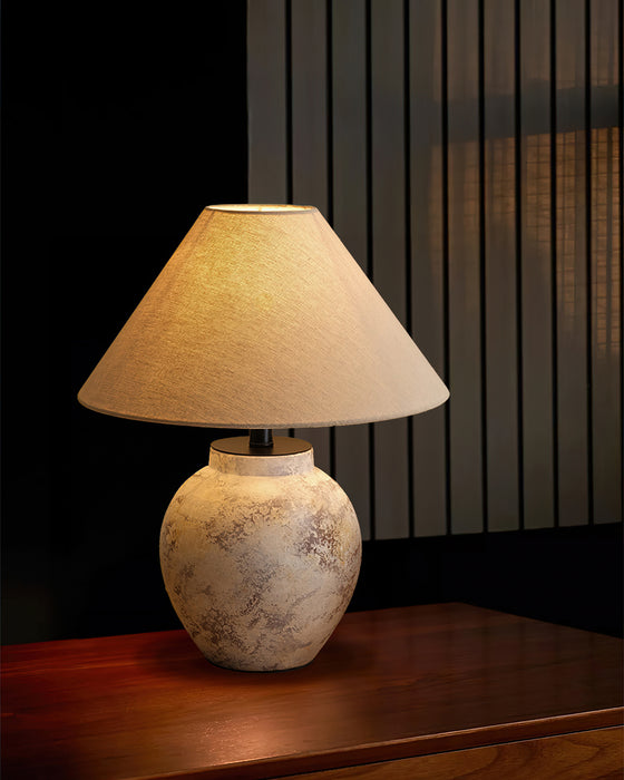 Sierra Clay Table Lamp 15.7"