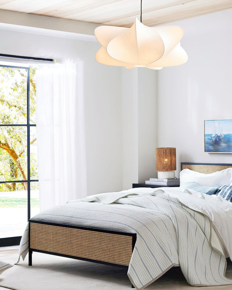 Silk Drum Pendant Light 19.7"