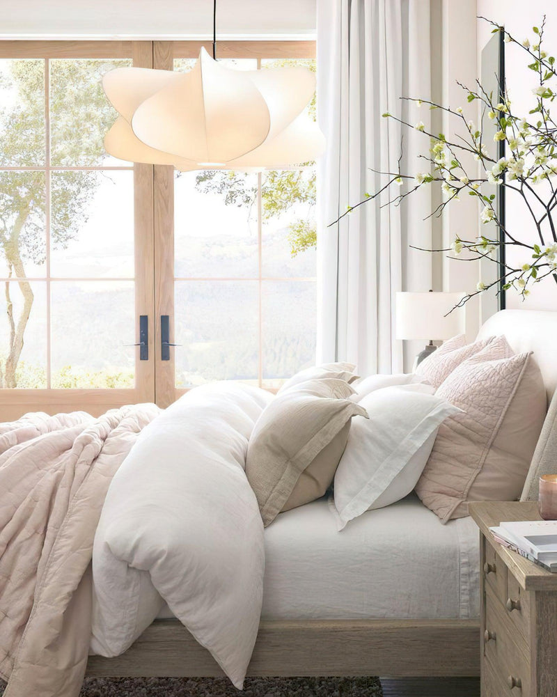 Silk Drum Pendant Light 19.7"