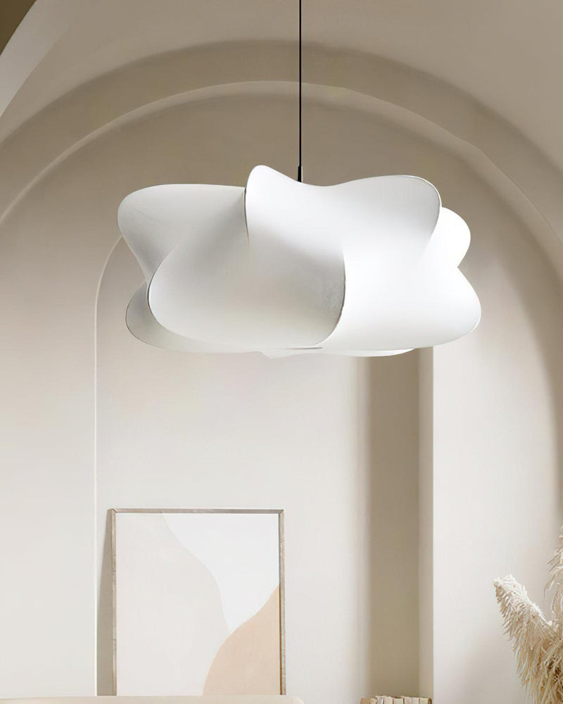 Silk Drum Pendant Light 19.7"