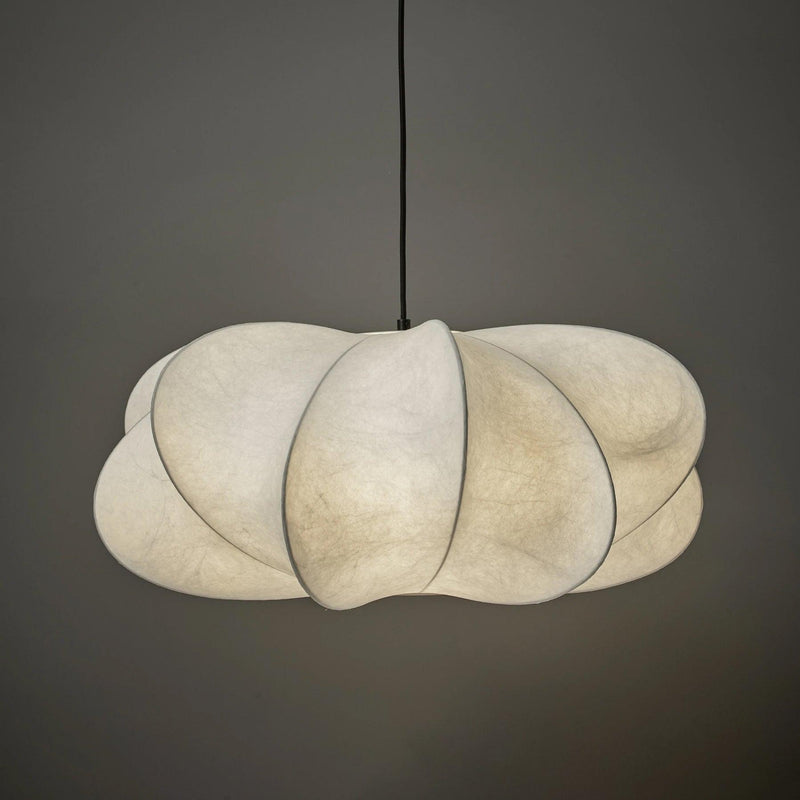 Silk Drum Pendant Light 19.7"