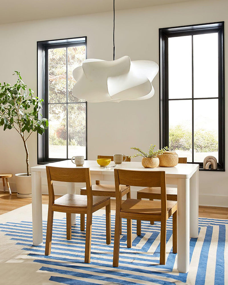 Silk Drum Pendant Light 19.7"