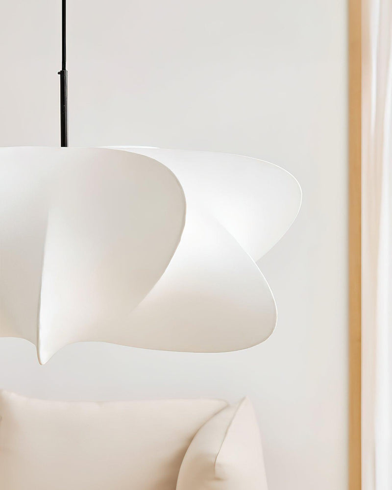 Silk Drum Pendant Light 19.7"