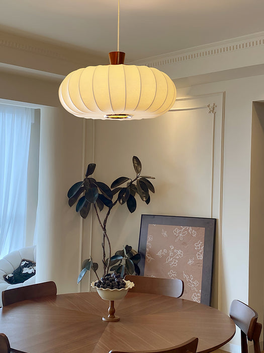 Silk Lantern Pendant Light 19.7"