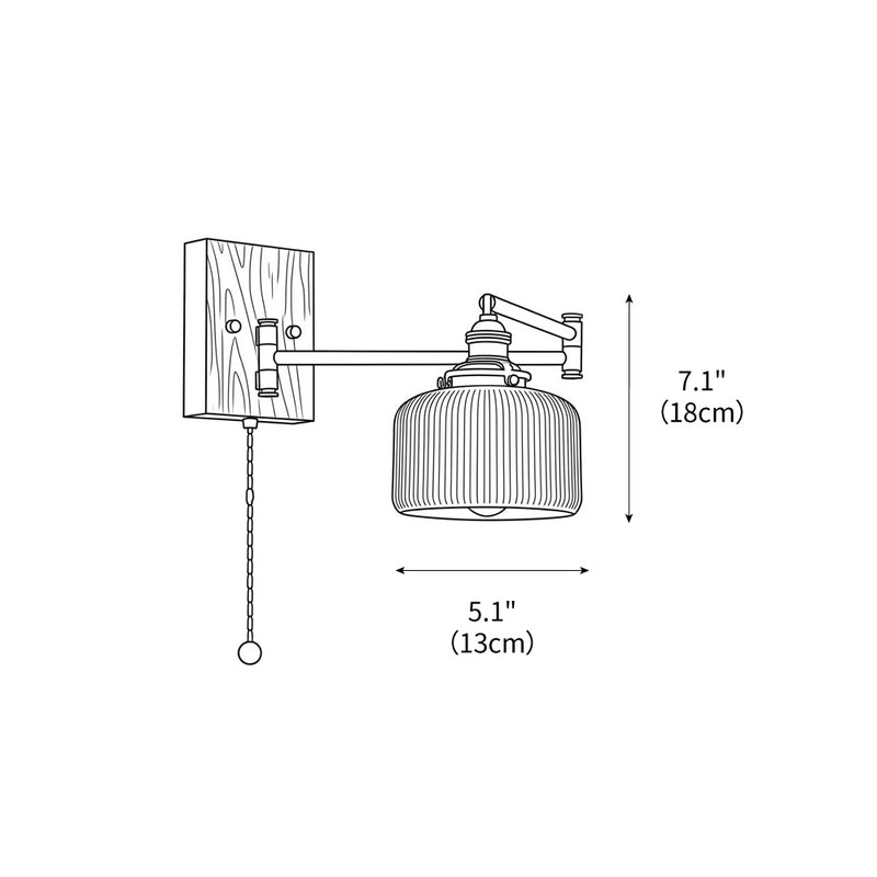 Silverton Swing Arm Wall Lamp