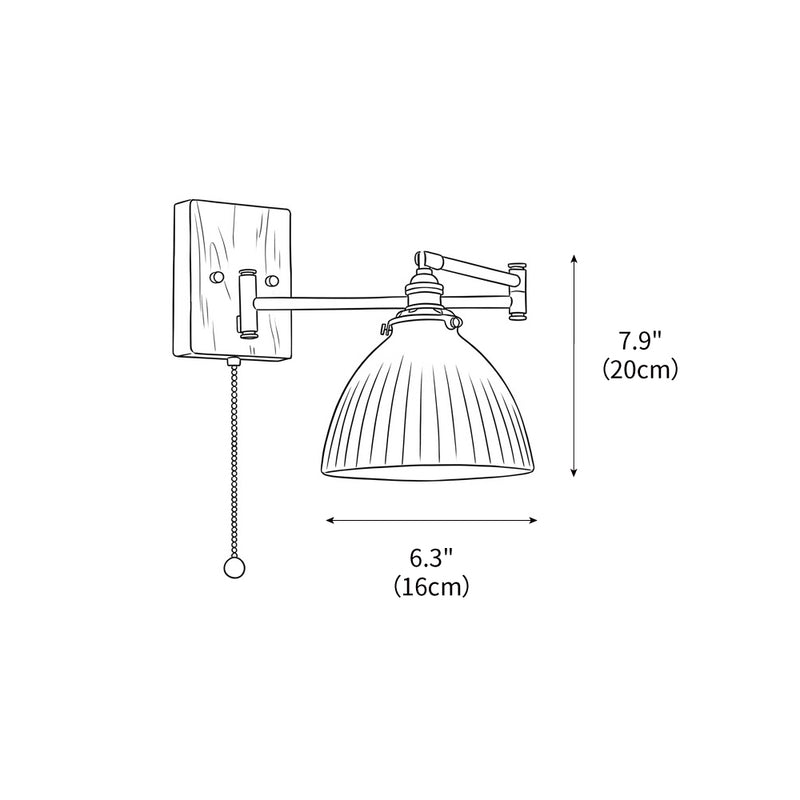 Silverton Swing Arm Wall Lamp