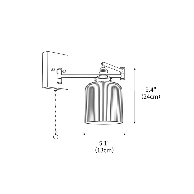 Silverton Swing Arm Wall Lamp