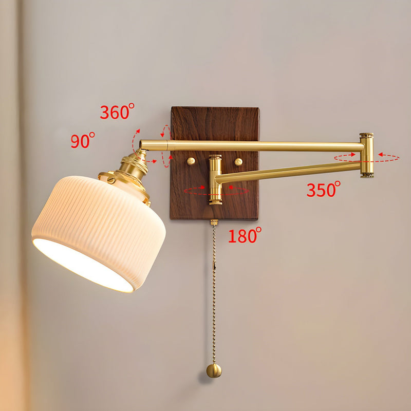 Silverton Swing Arm Wall Lamp