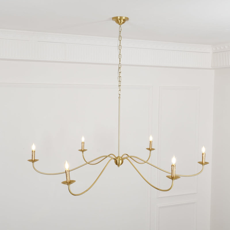 Sinclair Iron Candle Chandelier – detail 12