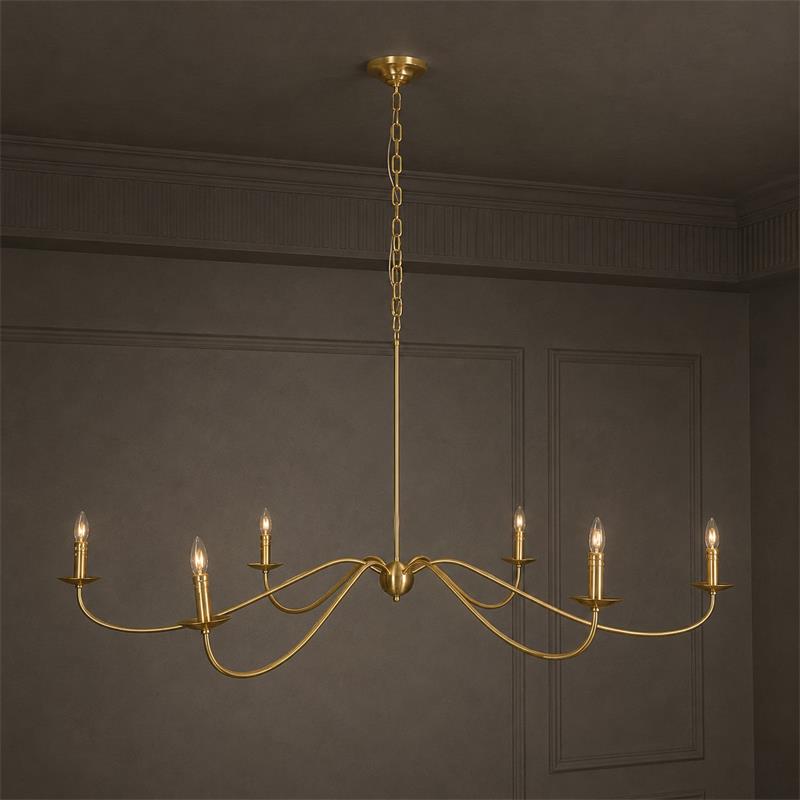 Sinclair Iron Candle Chandelier – detail 17