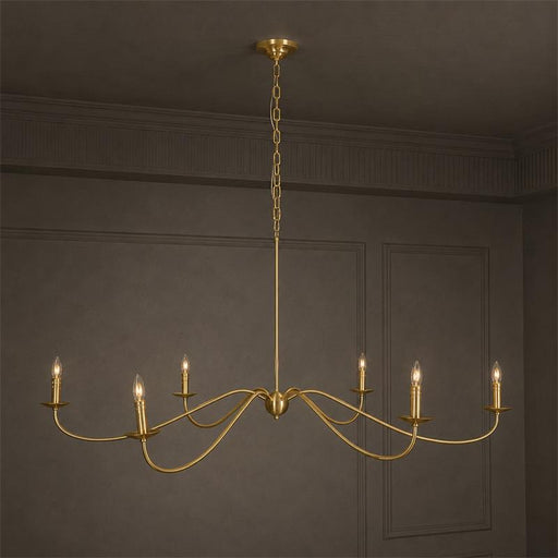 Sinclair Iron Candle Chandelier – detail 17