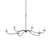 Sinclair Iron Candle Chandelier