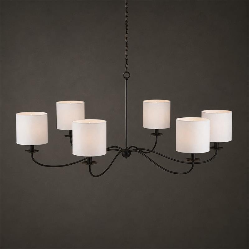 Sinclair Iron Candle Chandelier – detail 19