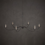 Sinclair Iron Candle Chandelier – detail 16