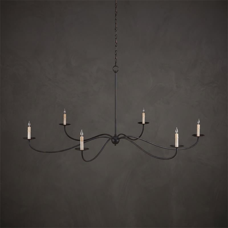 Sinclair Iron Candle Chandelier – detail 16