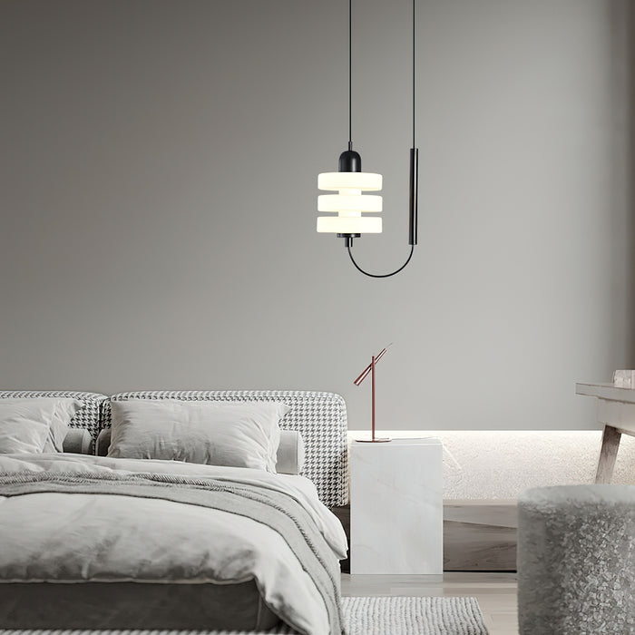Small Nordic Glass Pendant Lamp 11.8"