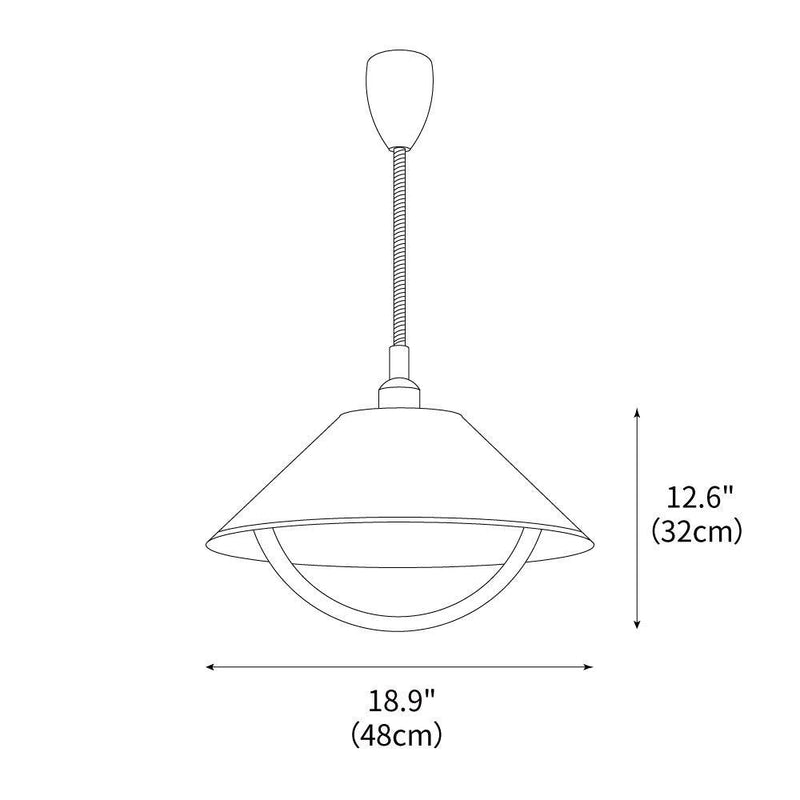 Soho Pendant Lamp 18.9"