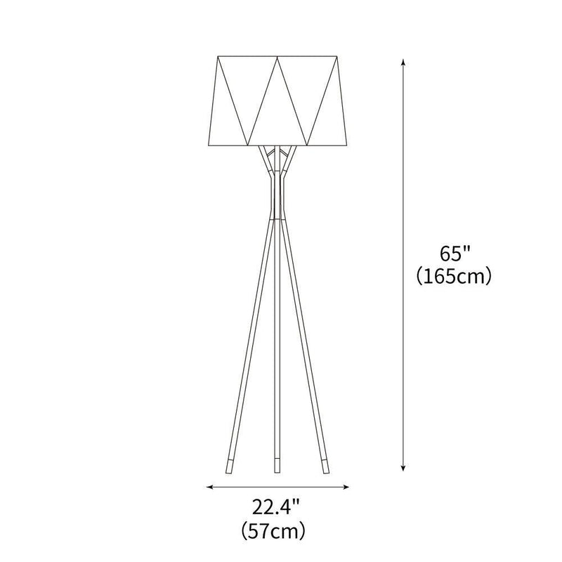 Solitaire Floor Lamp 22.4″