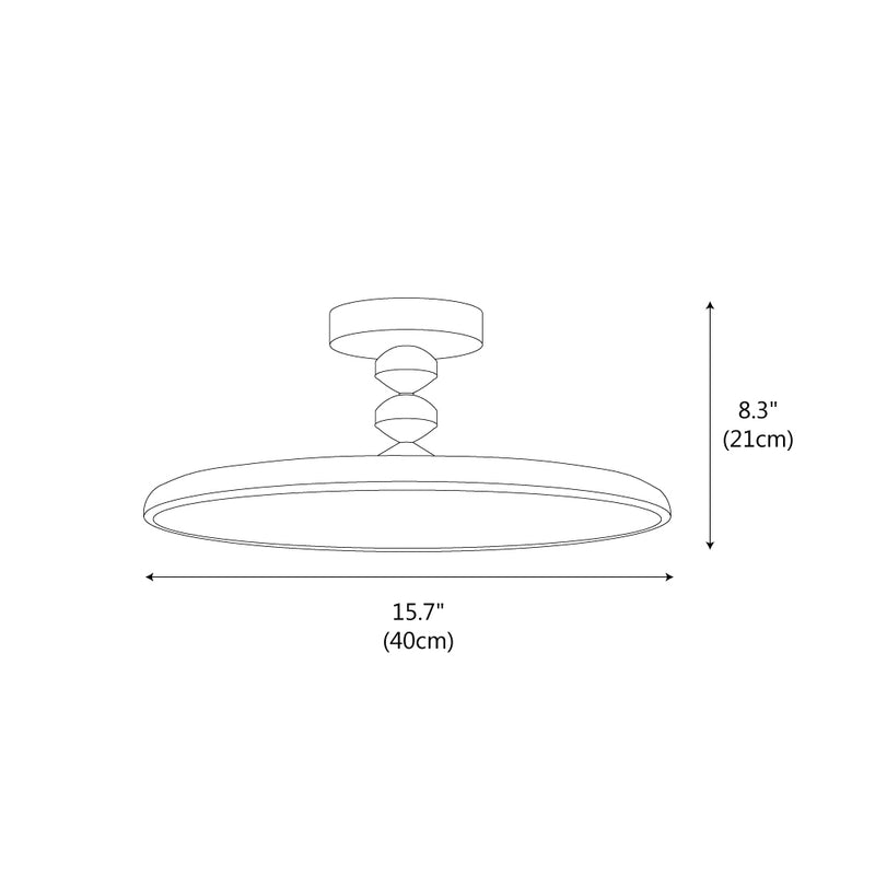 Soluna Ceiling Light