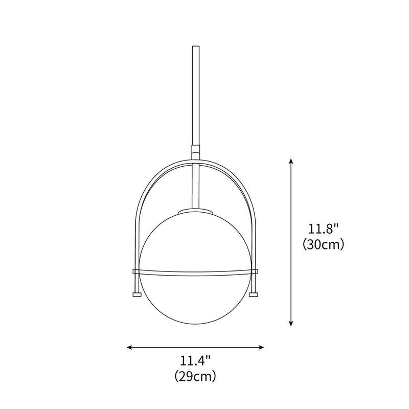 Somerset Pendant Light 11.4"