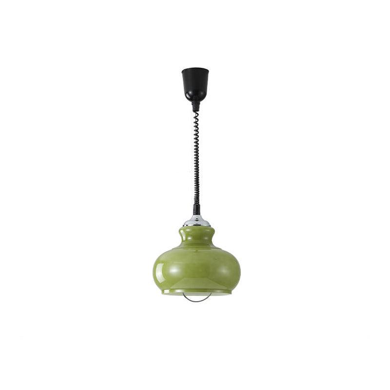 Space Age Glass Pendant Light 11.4"