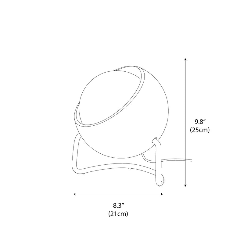 Space Age Table Lamp