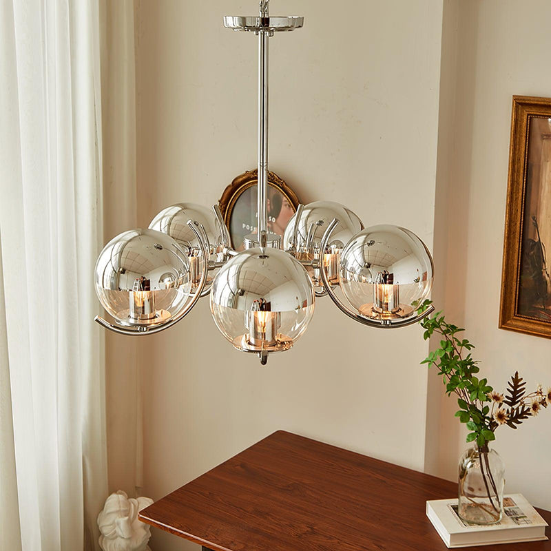 Space Ball Chandelier